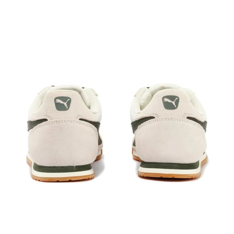 PUMA Turino Anti Slip Wear Resistant Low Top Casual Shoes Unisex White Pink Green-3