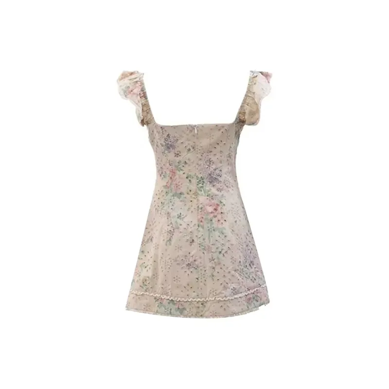 Incolore Short Sleeved Dresses Women's Apricot-1