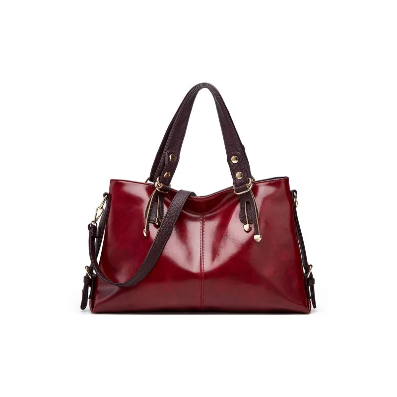 TTaG．baG PU Shoulder Bag Women's Black/Blue/Burgundy/Fuchsia/Brown/Green-4