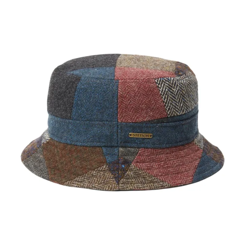 STETSON Wool Cotton Polyester Linen Silk Polyamide Bucket Hats Unisex Multicolor-2