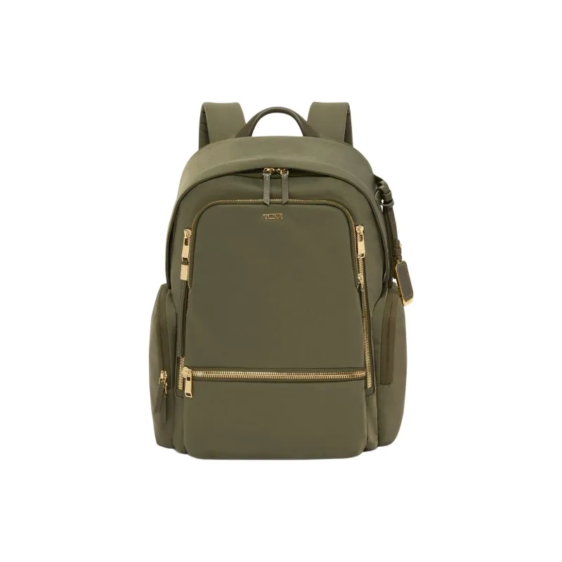 TUMI Voyageur Nylon Backpack Unisex Olive Green-0