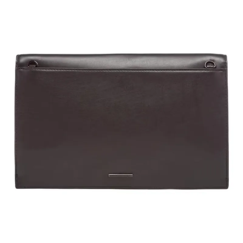 REBECCA MINKOFF Leather Handheld Crossbody Bag Shoulder Bag Women's Black/Metal/Multicolor-2