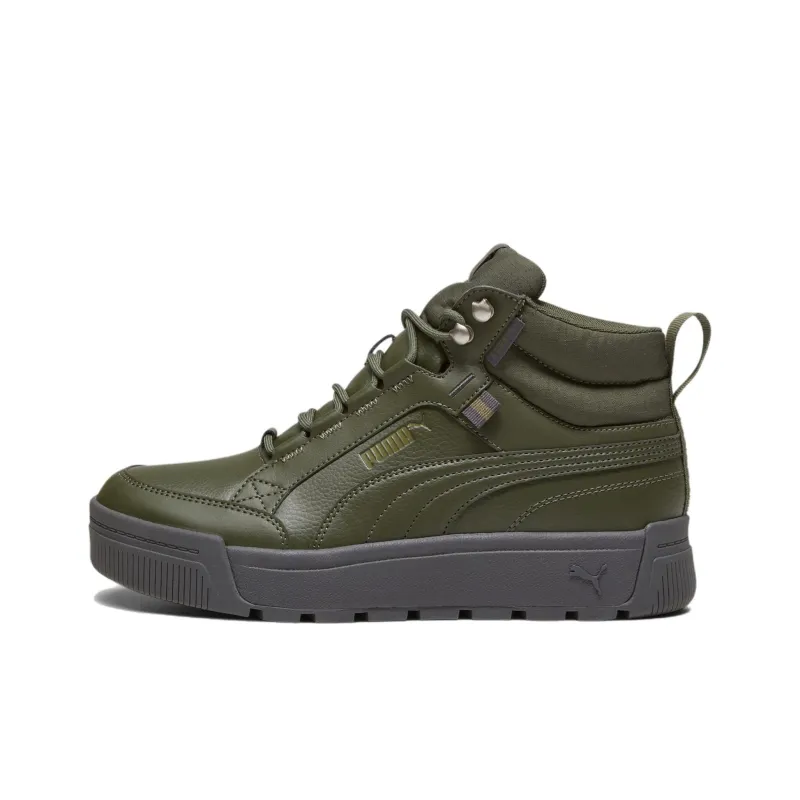 PUMA Tarrenz SB Slip Resistant Waterproof High Top Skateboard Shoes Men's Green-0