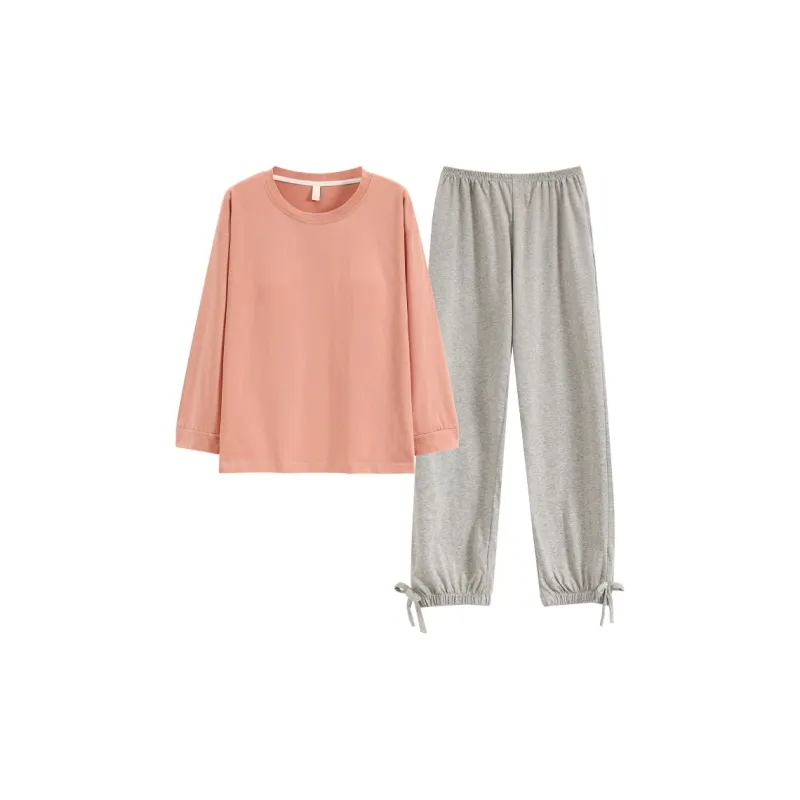 FENTENGCARE Pajama Set Women's Shrimp Pink-0