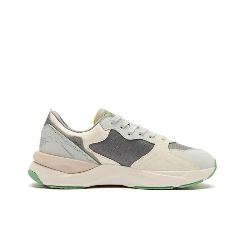 QIAODAN Dry Anti Slip Wear Resistant Low Top Casual Shoes Men's Gray-1