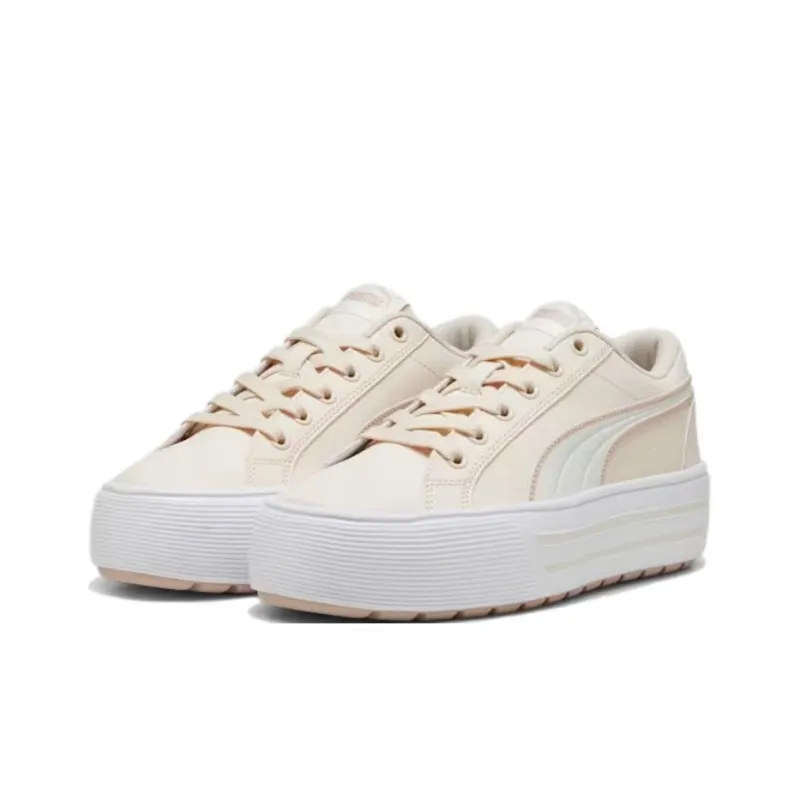 PUMA Kaia 2.0 Slip-Resistant Cushioning Wear-Resistant Low-Top Skateboard Shoes Women's Khaki-2