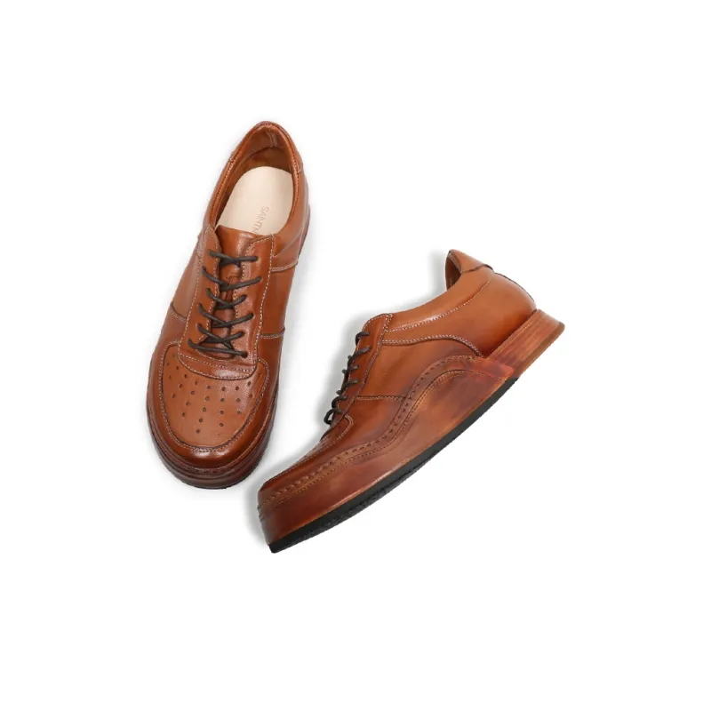 SAINTNJORD Men's Casual Shoes Men's Light Brown-3