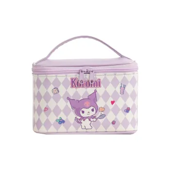 Sanrio PU Makeup Bag Unisex Purple