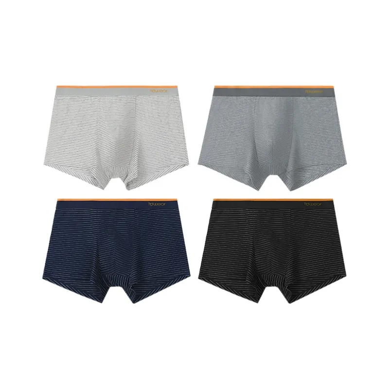 Red Bean Underpants Men's 4 Pack-0