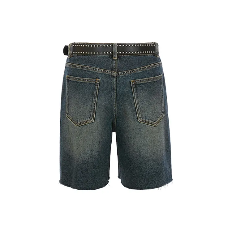 URBAN REVIVO Denim Shorts Women's Blue-1