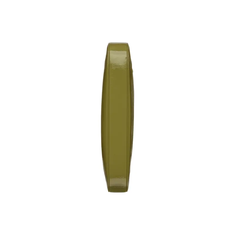 GUCCI Patent Leather Handbag, Shoulder Bag Men's Olive Green-5