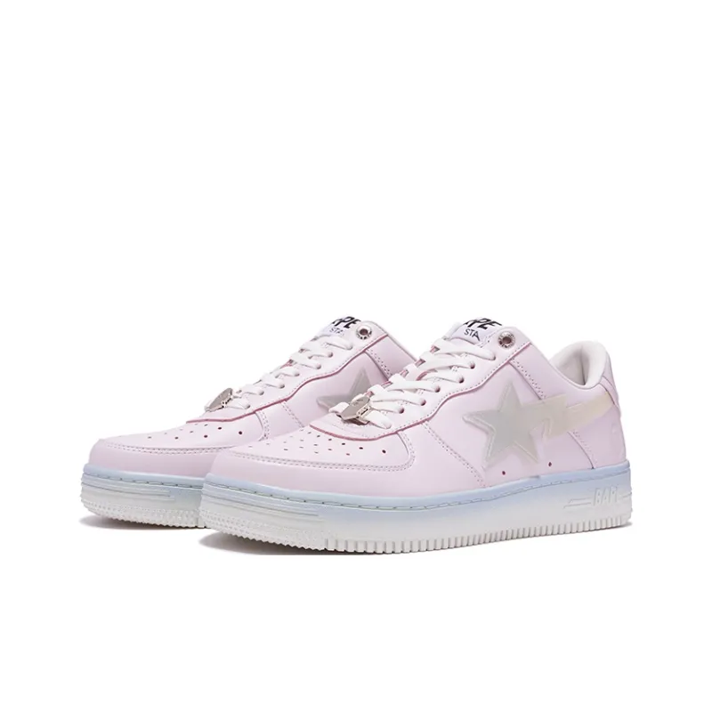A BATHING APE Slip-Resistant Low-Top Skateboard Shoes Women's-2