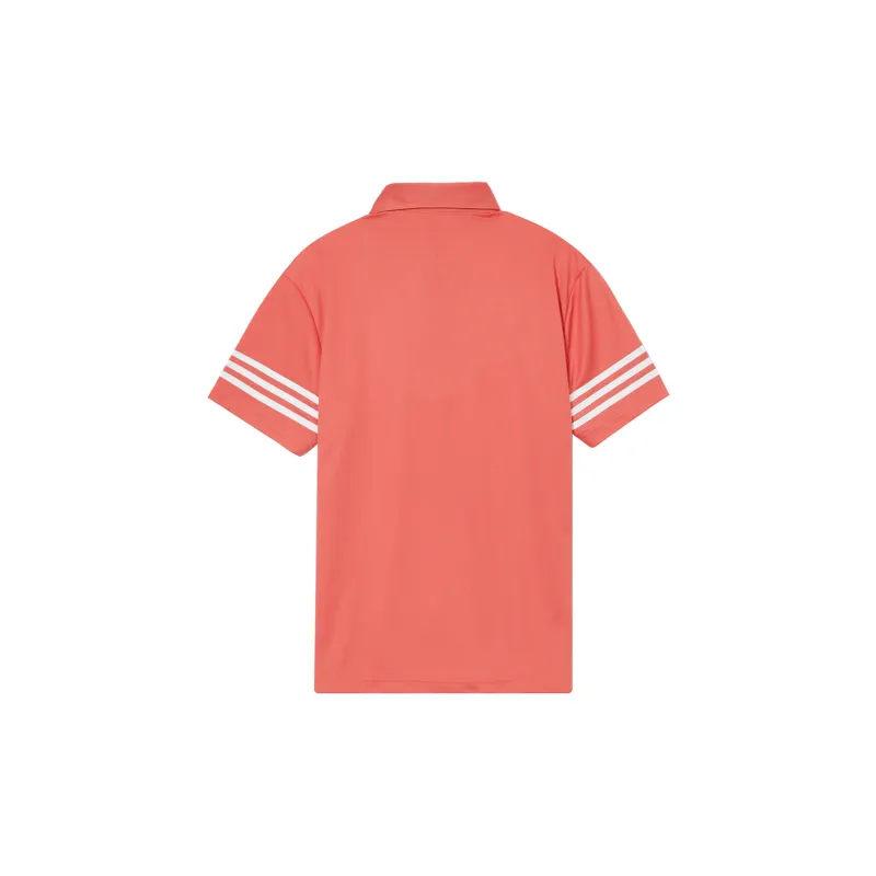 Adidas SS24 CORE 3STRP Polo Shirt Men's Light Scarlet-1