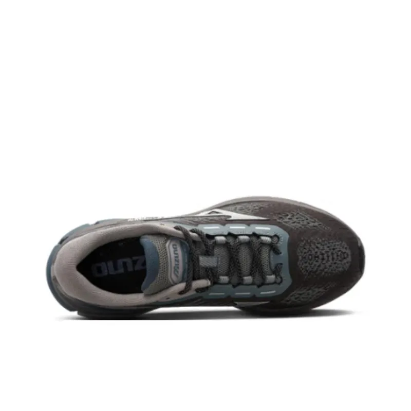Mizuno NOVA MIX Anti-Slip Wear-Resistant Low-Top Running Shoes Unisex Gray-2