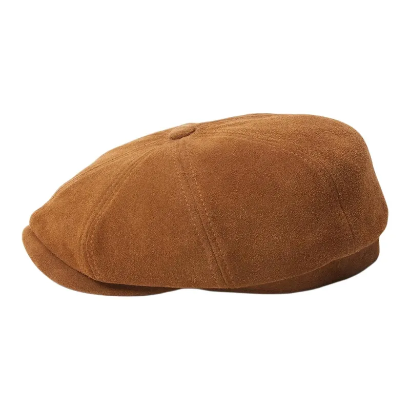 STETSON Calfskin Cotton Berets Unisex Brown-4