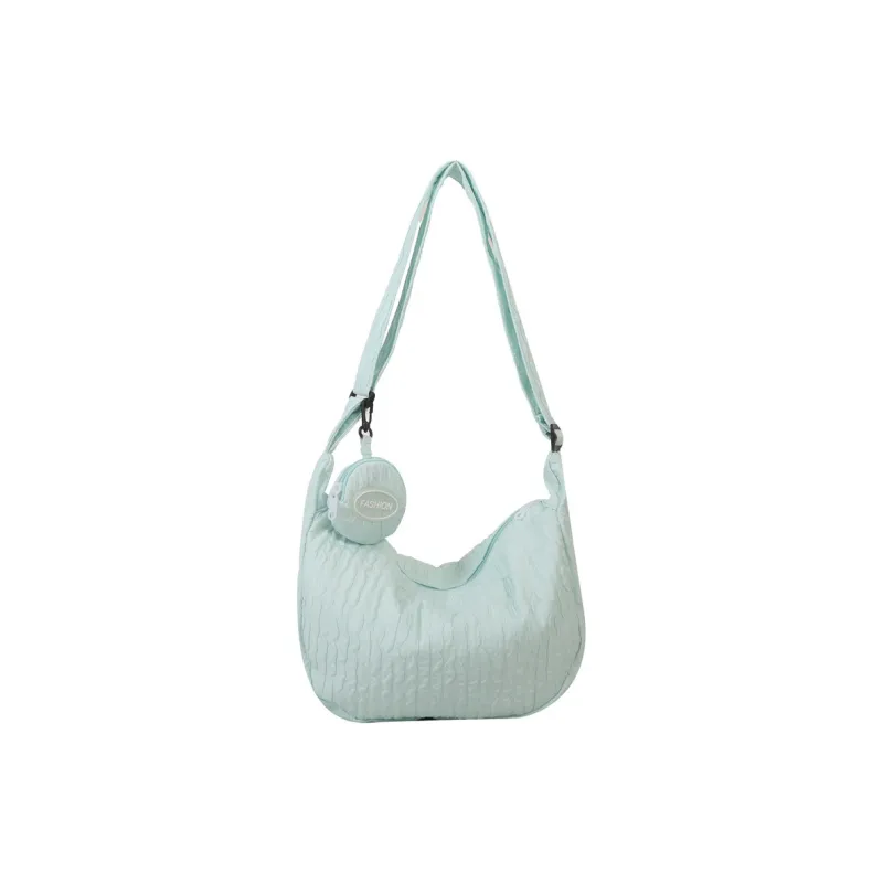 BALANG Canvas Shoulder Bag Women's Yellow/White/Light Blue/Black/Pink/Light Yellow-6