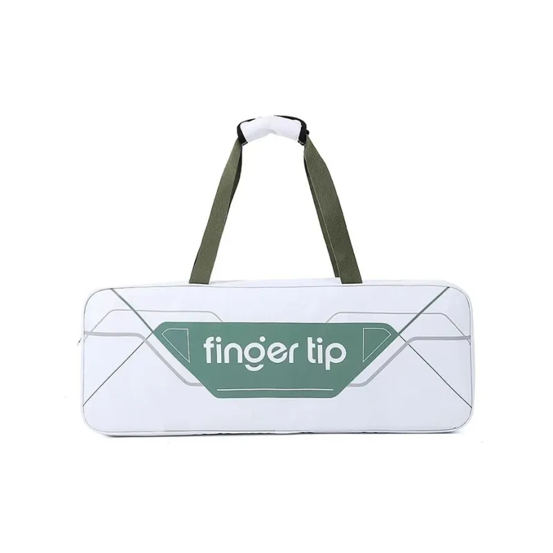 FINGER TIP Badminton Racket Bags Holds 2 Pcs Athleisure Shoulder Bag Unisex Magic 3D Relief Lighter-0