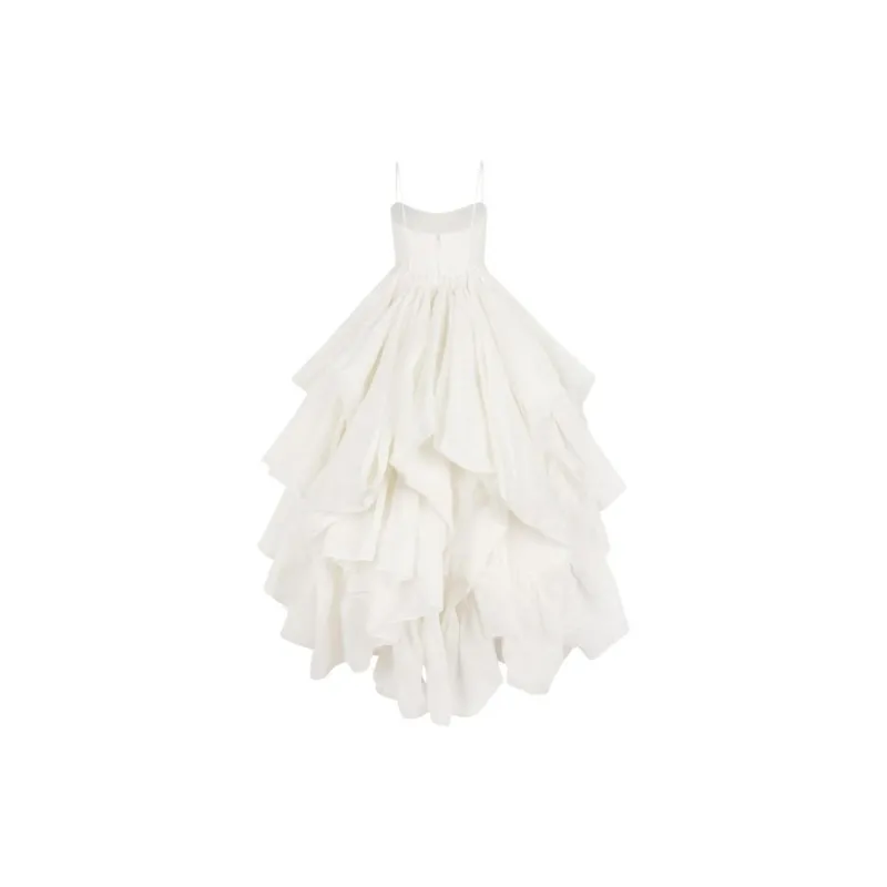 Selkie Collection SS24 Slip Dresses Women's Ivory White-1