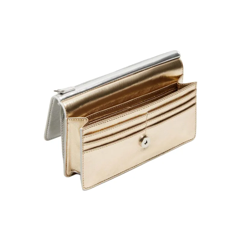 STEVE MADDEN Synthetic Material Wallet Women's Gold Multicolor-5