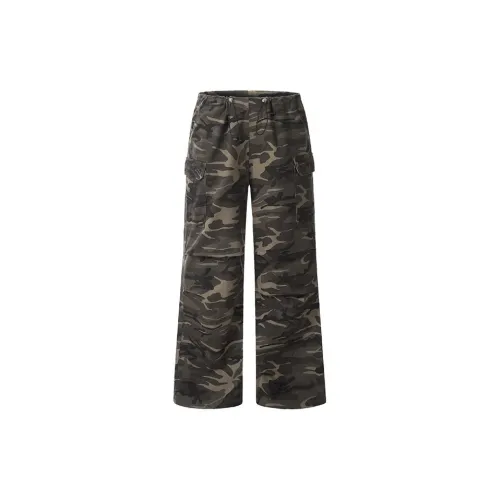 BABUGGE Casual Pants Unisex Camouflage