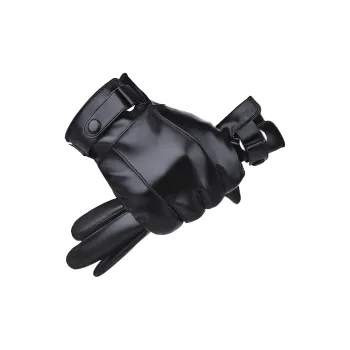 HLA Synthetic Leather Polyester Fiber Pu Glove Unisex