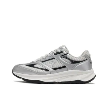 DESCENTE Chron Lavitate CR Vintage Running Shoes Shock Absorbers Rebound Sports Casual Shoes Men's Silver