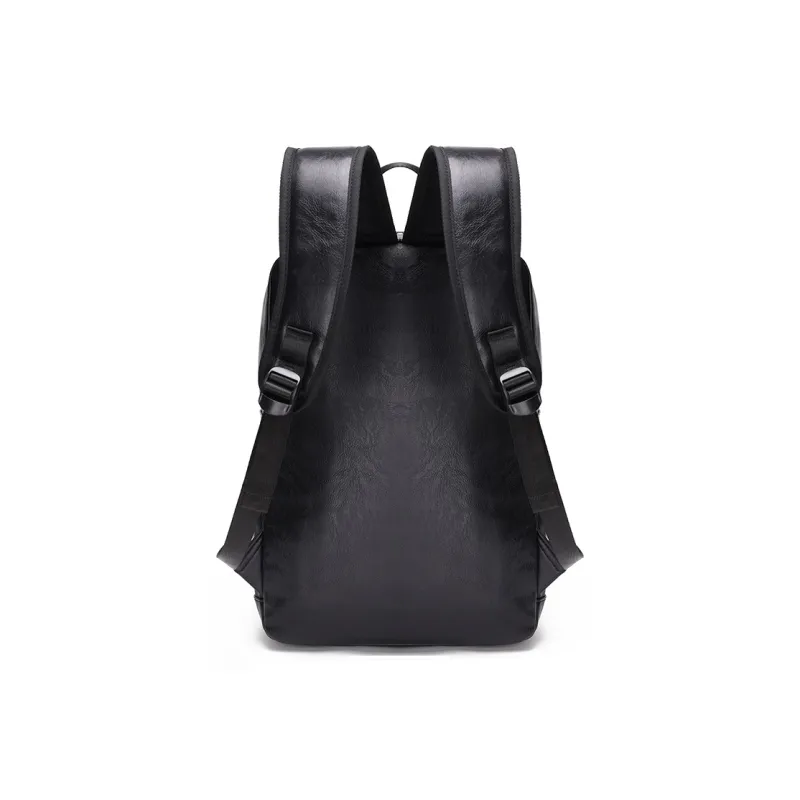 Kaka Tree PU Backpack Regular Unisex Black/Brown-3