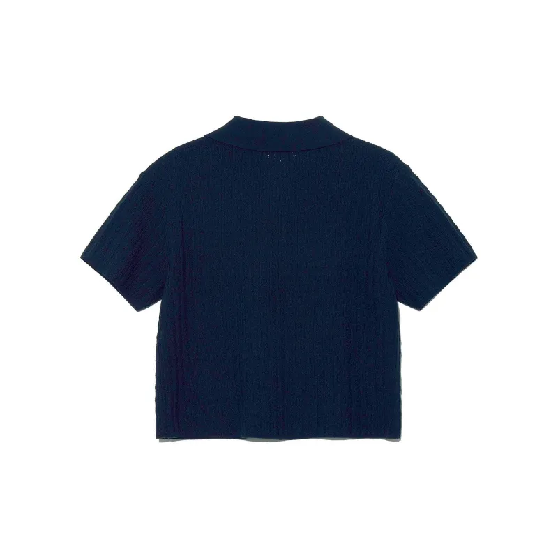 Lee Knitwear Women's Marine Blue-1