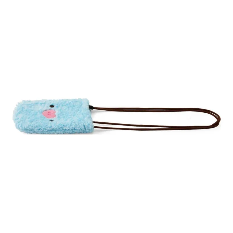 LINE FRIENDS BT21 Polyester Cell Phone Pouch, Shoulder Bag, Crossbody Bag Women's Blue-6