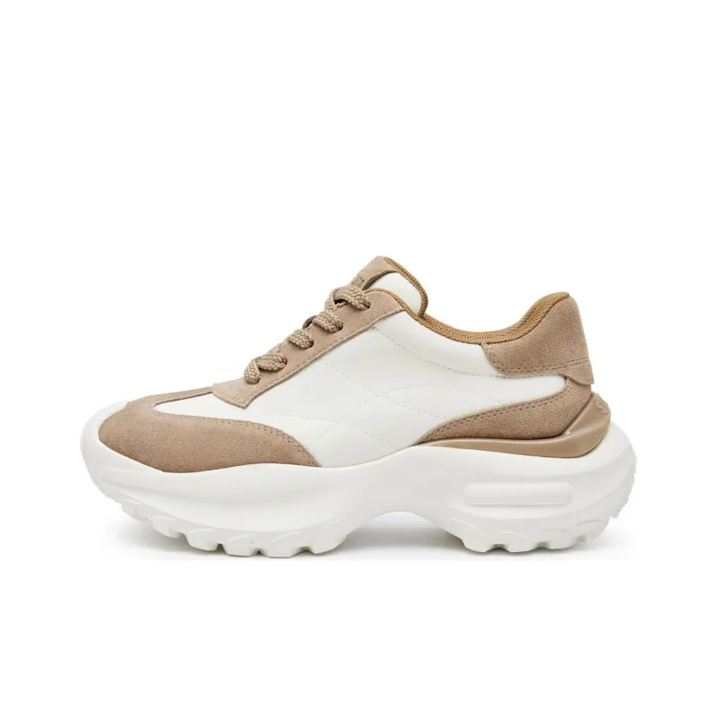 Staccato Abrasion Resistant Low Top Chunky Sneakers Women's-4
