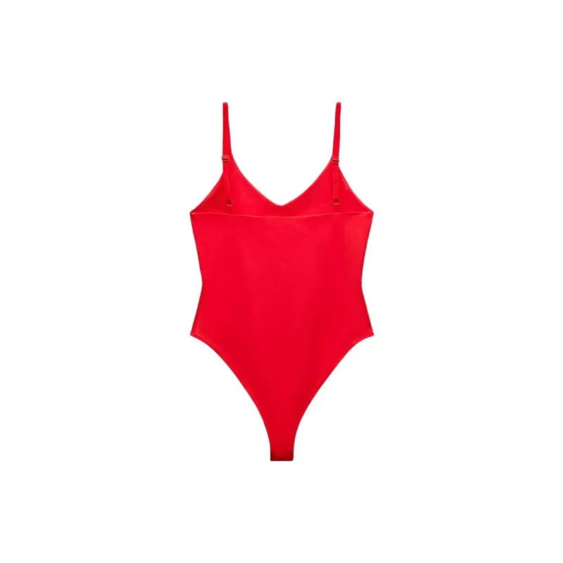 ZARA Bodysuits Women's Red-1