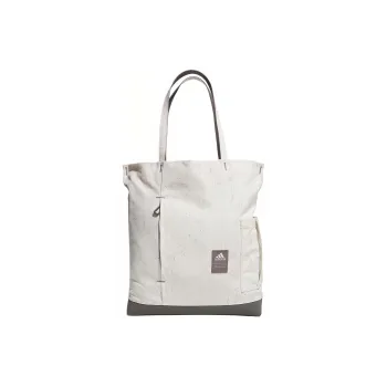 Adidas Fabric Tote Bag Shopping Bag Shoulder Bag Handbag Regular Unisex White