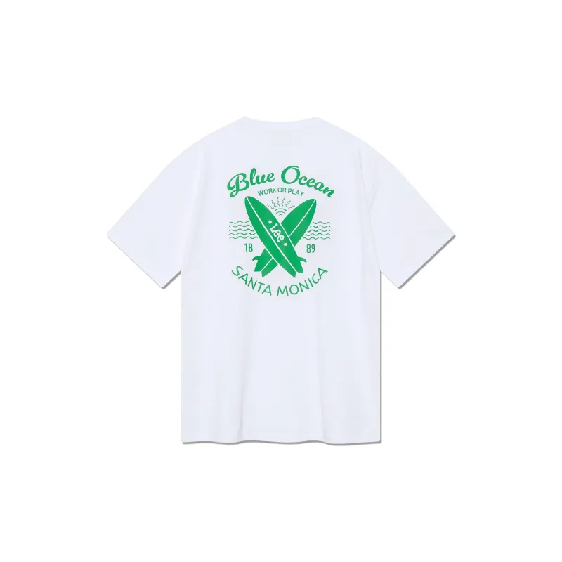 Lee T Shirts Men White-1