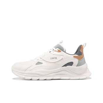 361° Shock Absorbers Slip Resistant, Abrasion Resistant, Lightweight Low Top Casual Shoes Men's White Gray