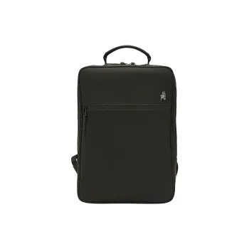 Teenie Weenie Men PU Backpack Medium Size Unisex Green