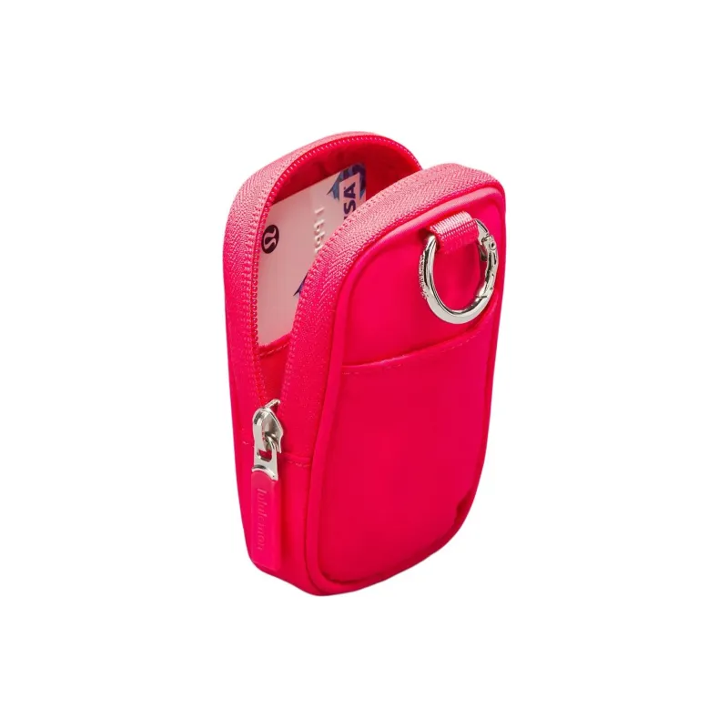 Lululemon Polyester, Nylon Key Pouch Regular Women's Glaze Pink Red-3