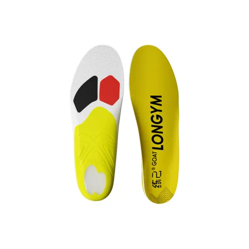Practice Yourself High Density Foam Supercritical GEL Insoles Unisex Yellow