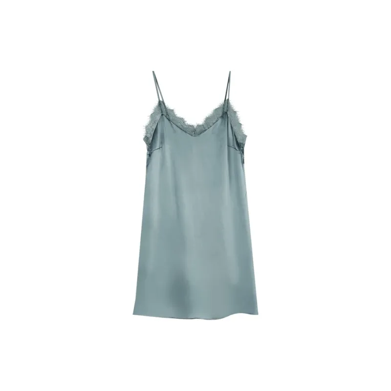 JINSANT Camisole Nightgown Loungewear Women's-5