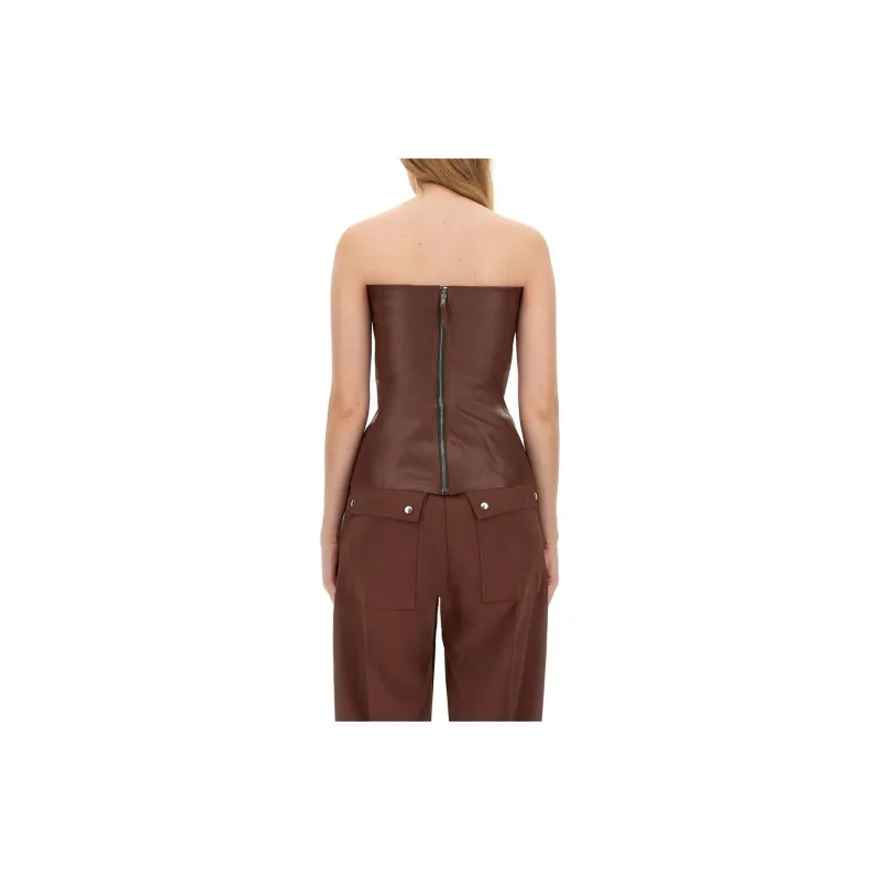 RICK OWENS Bustier Top 'Throat'-1