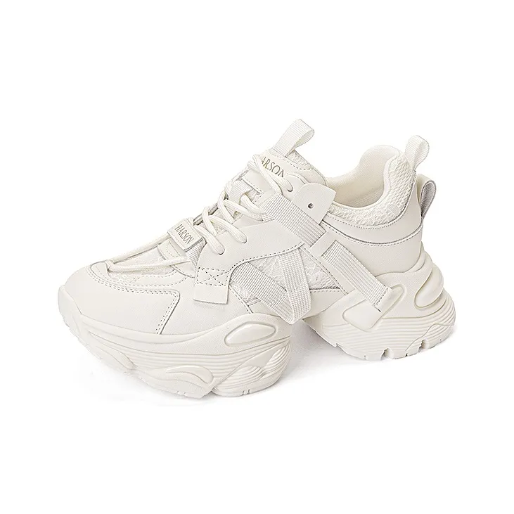 HARSON Anti-Slip Wear-Resistant Low-Top Chunky Sneakers Women's-2