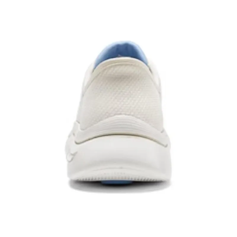 Skechers WOMEN'S GO WALK Anti Slip Wear Resistant Low Top Casual Shoes Women's White-3