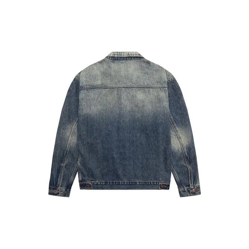 JASONWOOD Cowboy On The Run Denim Jacket Unisex-3