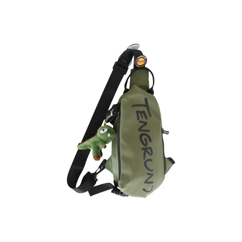 Kaka Tree Nylon Crossbody Bag Sling Bag Regular Unisex Multicolor-6