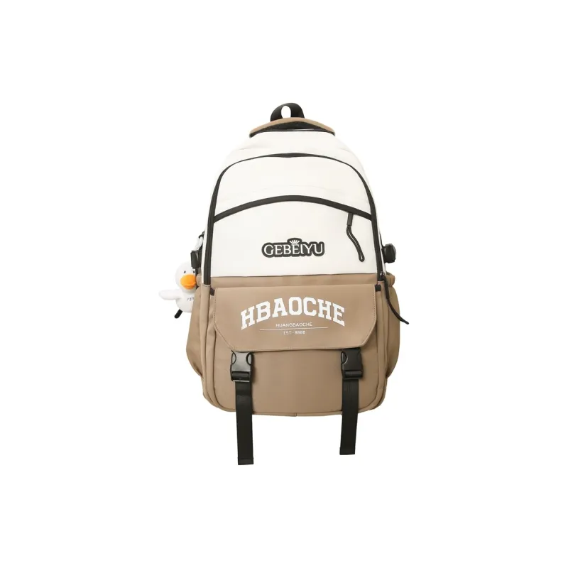 Travel Nylon Backpack Unisex Gray Blue/Gray/Khaki/White Blue/Black-9