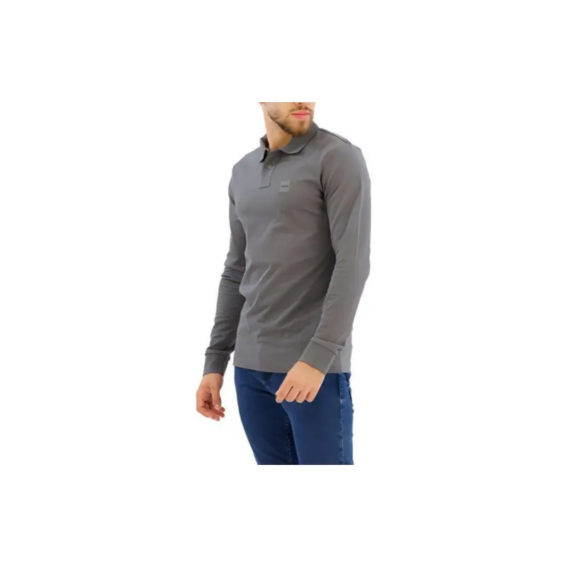 HUGO BOSS Logo Patch Slim Fit Polo Shirt-3