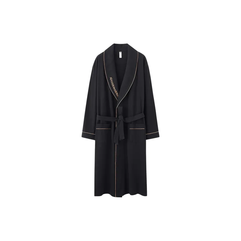 MADALLO Pajama Robe Men's Dark Gray-0