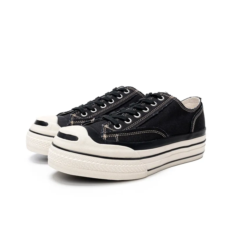 TC Tcmade 016b Low Top Canvas Shoes Unisex Black-1
