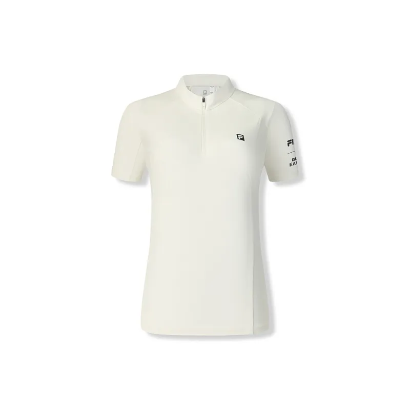FILA x BBC EARTH T Shirt Women's Cheese White-2