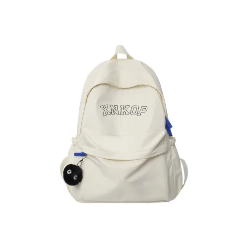Kaka Tree Nylon Backpack Unisex Black/White/Blue/Khaki