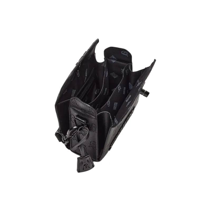 STEVE MADDEN Synthetic Material Portable Crossbody Bag Shoulder Bag Women's Black-4